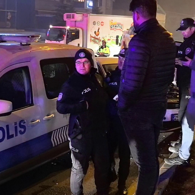 Erzurum'da zincirleme kaza: 6 yaralı