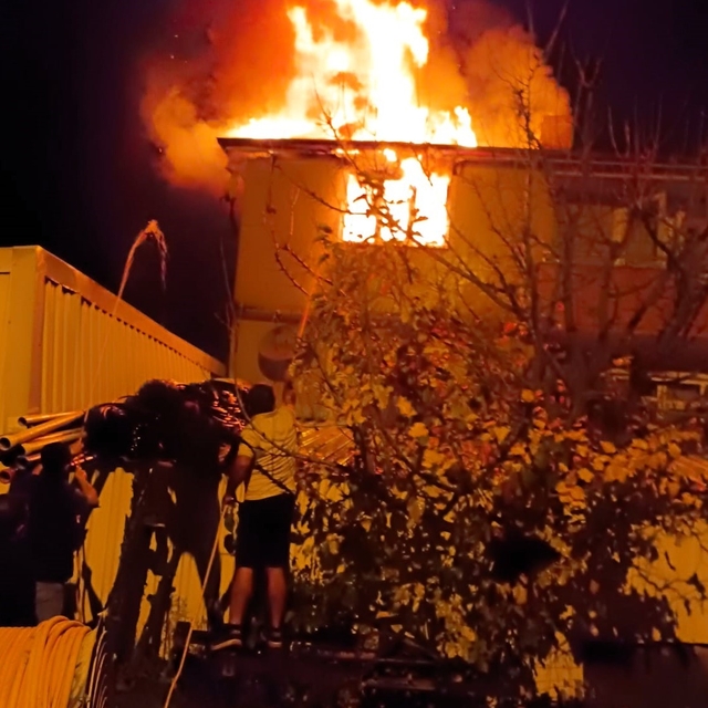 Bilecik'te korkutan yangın