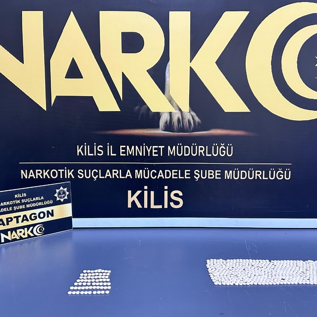 Kilis'te uyuşturucu operasyonunda 2 kişi tutuklandı