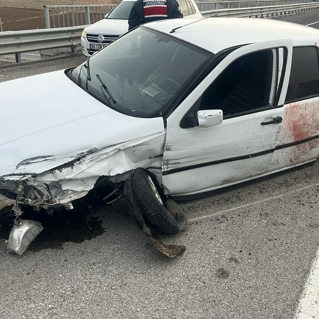 Yoldan çıkan otomobilin sürücüsü hayatını kaybetti