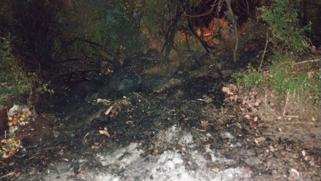 Bucak'ta arazi yangını