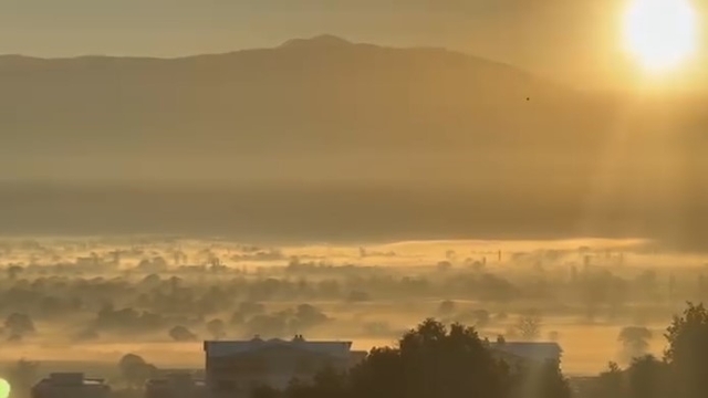 Bursa'da siste kartpostallık görüntüler ortaya çıktı