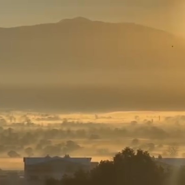 Bursa'da siste kartpostallık görüntüler ortaya çıktı