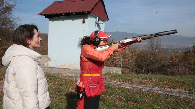 Babası için atıcılığa dönen Çiğdem Özyaman Özenir, olimpiyat kotasının peşinde