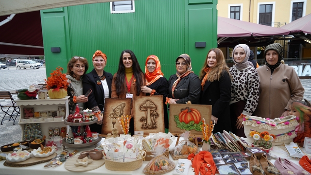 Samsun'da kadına şiddete karşı farkındalık etkinliği