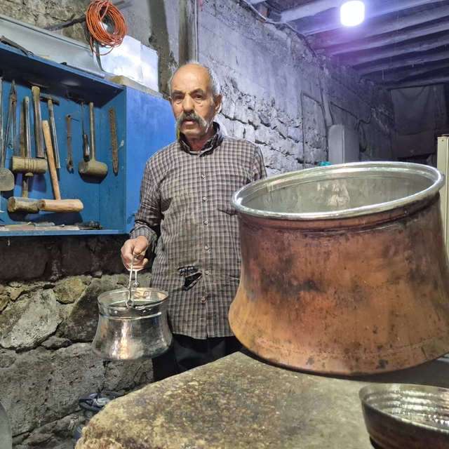 70 yıldır bakır kalaylıyor