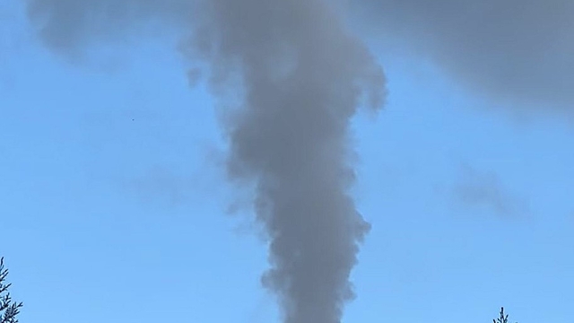 Cargill Bursa'dan çıkan dumanlar gökyüzünü griye boyadı