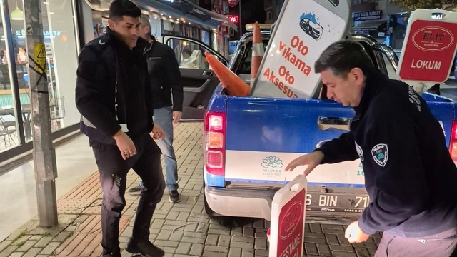 Çalı Mahallesi'nde kaldırım işgallerine sabah operasyonu