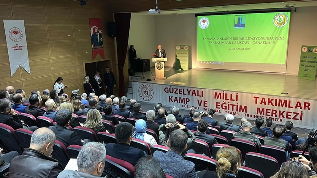 Çanakkale'de yanan alanların yeniden rehabilitasyonu için çalıştay