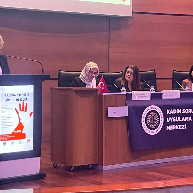 Erzurum'da "Kadına yönelik şiddetin izleri" paneli
