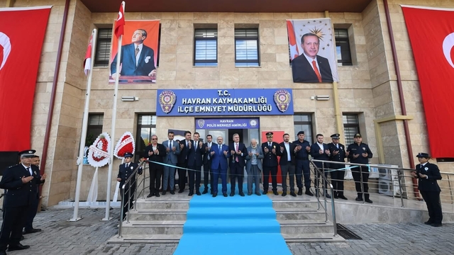 Havran İlçe Emniyet Müdürlüğü yeni hizmet binası törenle açıldı