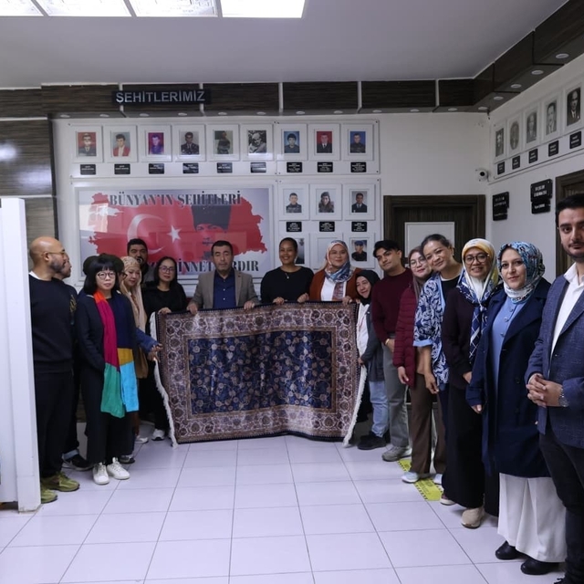 Malezyalı heyet Bünyan halısını yerinde inceledi