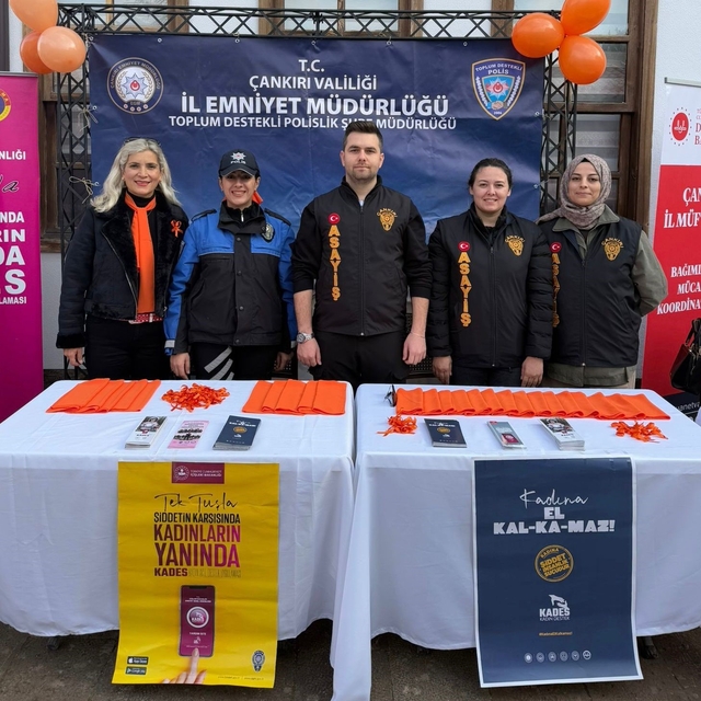 Çankırı'da KADES bilgilendirmesi