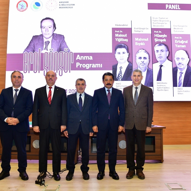 Kırşehirli Eğitimci-Yazar Prof. Dr. Erol Güngör anıldı