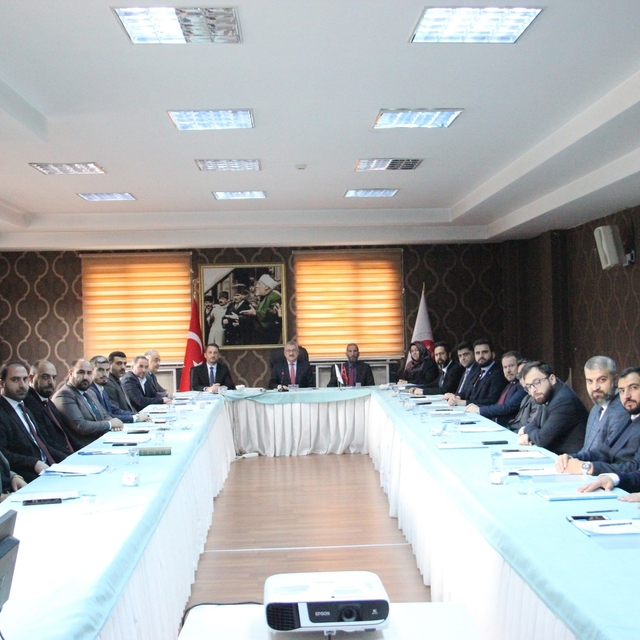 Erzurum'da ilçe müftüleri buluşması