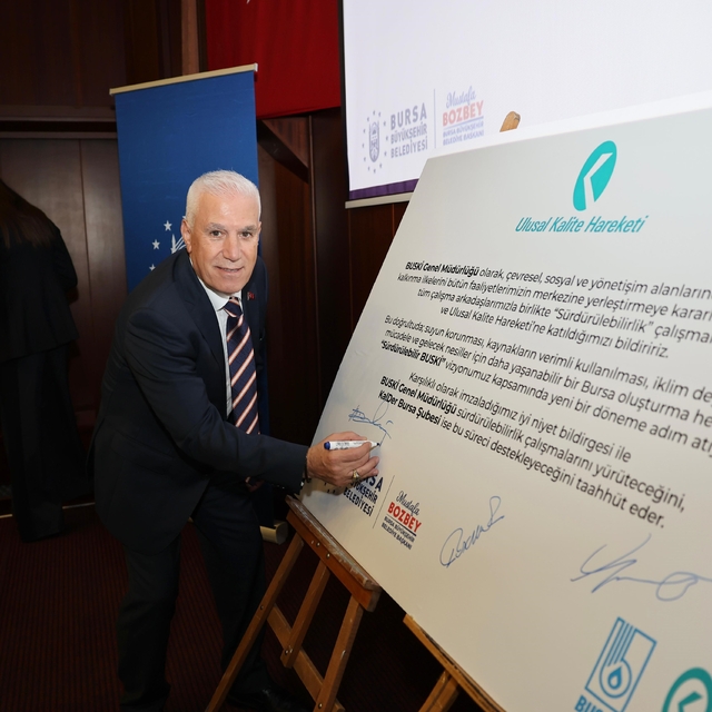 BUSKİ'de kalite yürüyüşü başladı