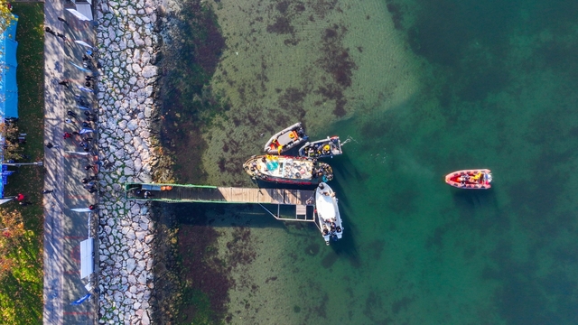 İzmit Körfezi'ndeki temizlik çalışmalarının güncel durumu su altı dalışıyla gözlemlendi