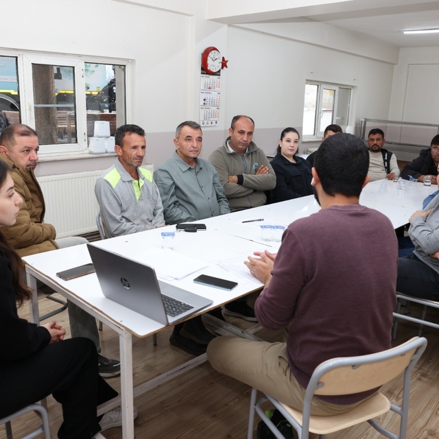 Denizli OSB Arıtma Tesisinde kimyasal eğitimi ve tatbikat gerçekleştirildi