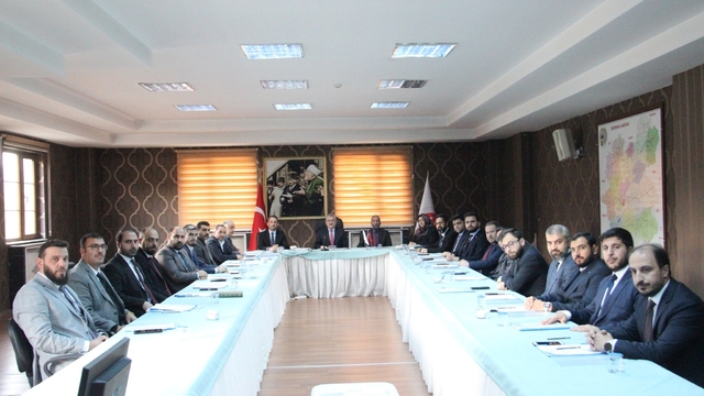 Erzurum'da ilçe müftüleri buluşması