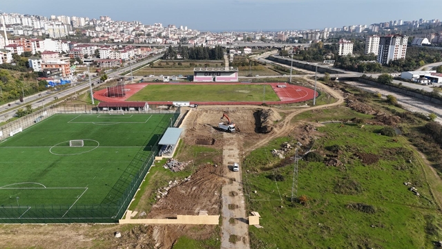 Ordu'da yeni spor tesislerinin yapımına devam ediliyor