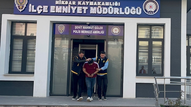 Tokat'ta 13 yıl hapis cezası bulunan firari yakalandı