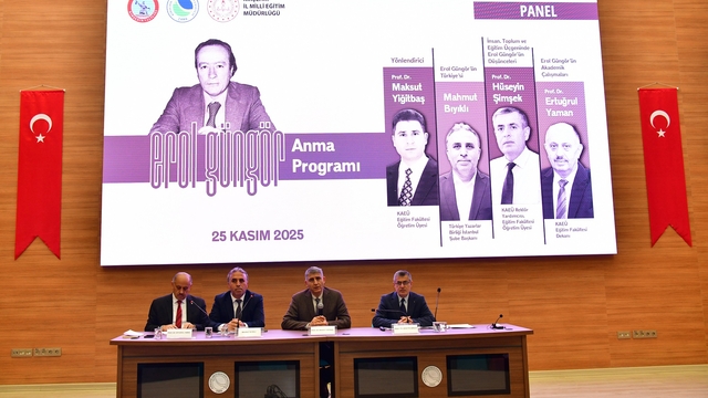 Kırşehir'de Prof. Dr. Erol Güngör'ü anma programı düzenlendi