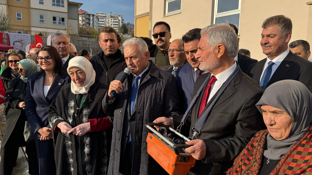 TDT Aksakallar Konseyi Başkanı Yıldırım, Tunceli'de anaokulu temel atma töreninde konuştu: