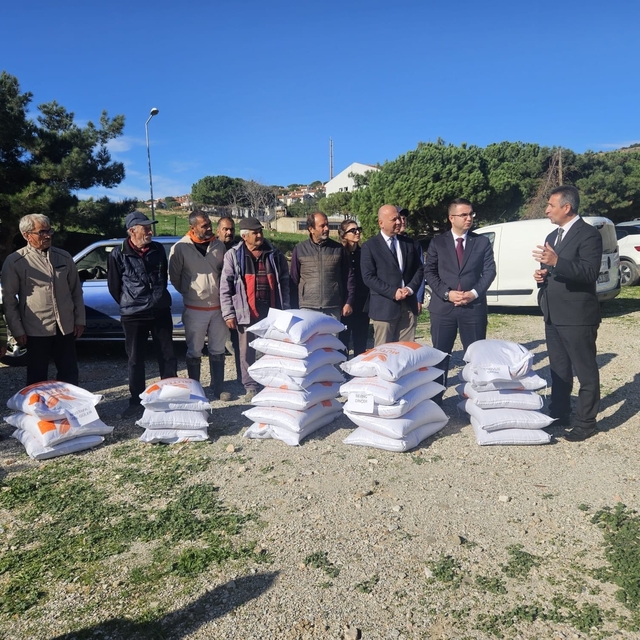 Gökçeada ve Bozcaada'da küçükbaş hayvancılığın gelişmesi için destek