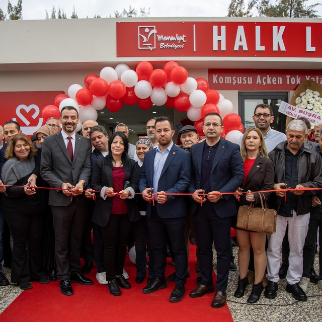 Manavgat Belediyesi 2. Halk Lokantası hizmete açıldı