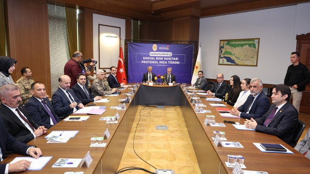 Kahramanmaraş Valiliği ve Büyükşehir Belediyesi arasında "Sosyal Risk Haritası İşbirliği Protokolü" imzalandı