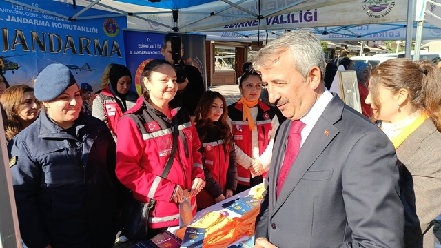 Edirne'deki kurumlardan kadına şiddetle mücadelede ortak çalışma
