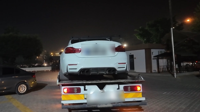 Abart egzozla drift atan sürücüye 55 bin lira ceza