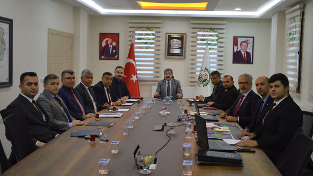 Havza OSB yönetim kurulu toplandı