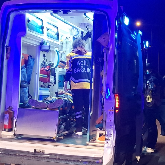 Çorum'da motosiklet kazası: 2 yaralı