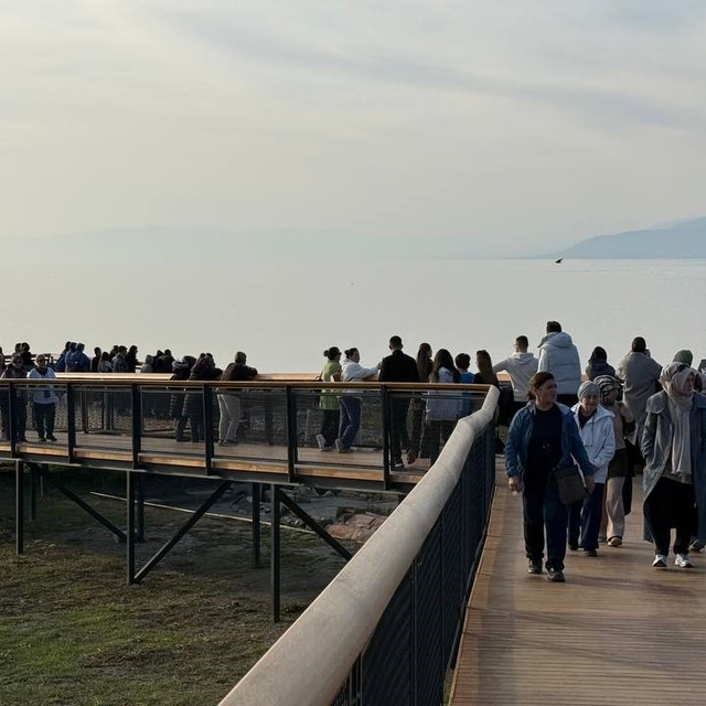 Papa'nın ayin yapacağı İznik'teki bazilika havadan görüntülendi...Bazilika...