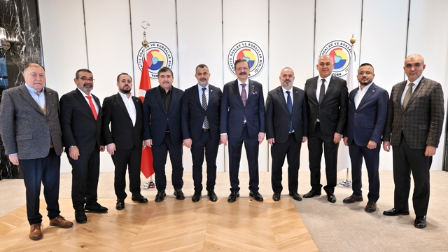 KUTSO heyeti Ankara'da ziyaretlerde bulundu