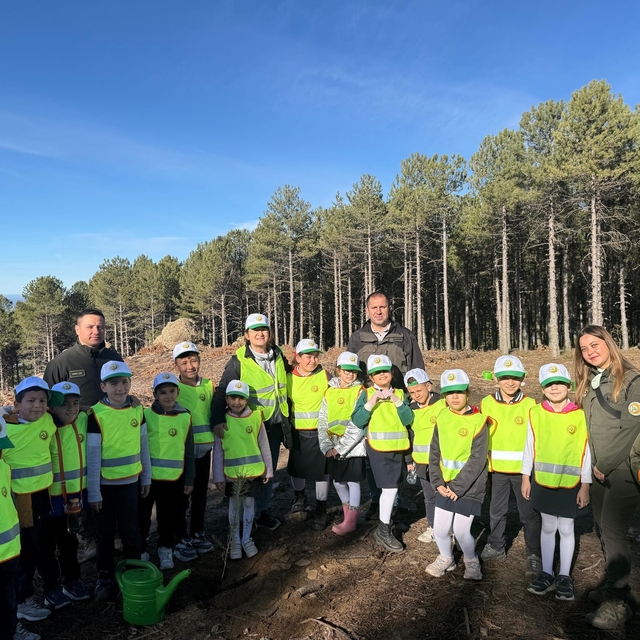 Çineli öğrencilere orman faaliyetleri anlatıldı