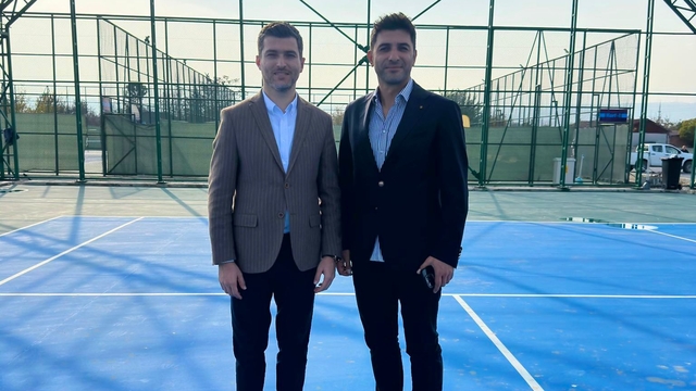 Türkiye Tenis Federasyonundan Erbaa'daki tesise ziyaret