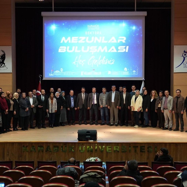 KBÜ'de ilk kez "Doktora Mezunları Buluşması" düzenlendi