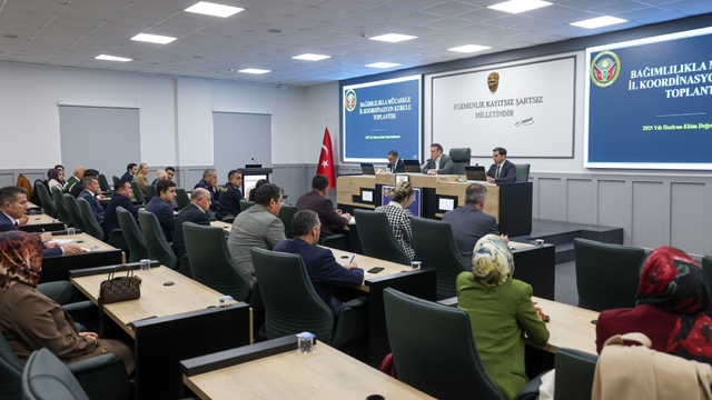 Bilecik'te bağımlılıkla mücadele çalışmaları masaya yatırıldı