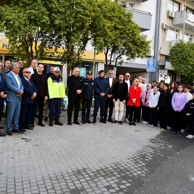 Söke'nin "Trafik Sokağı" hizmete açıldı