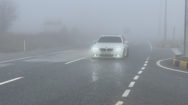 Kastamonu'da sis etkili oluyor