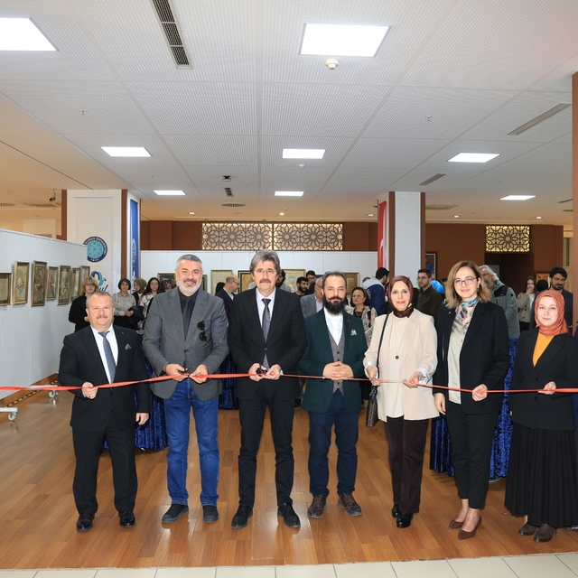 Geleneksel Türk Sanatları Bölümü öğrencilerinin eserleri sergilendi