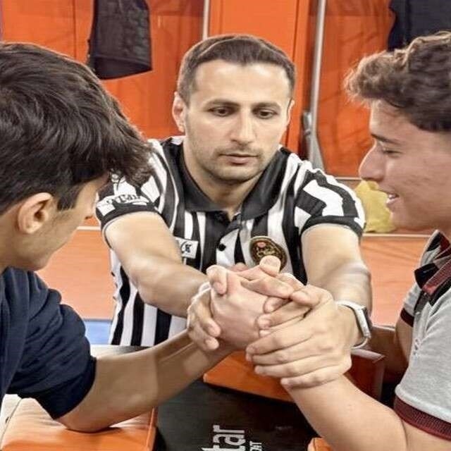 Bilek Güreşi İl Birinciliği Yarışması nefes kesti