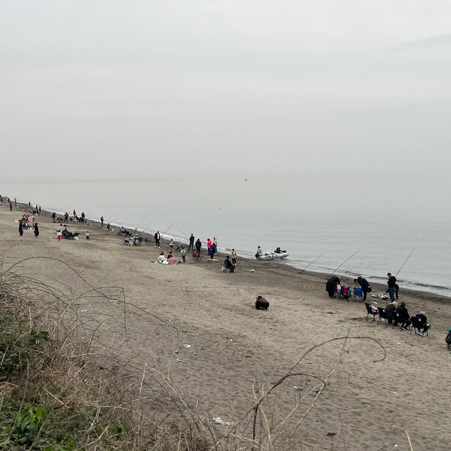 Akçakoca sahilleri olta avcılarıyla dolup taştı