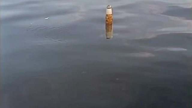 Artvin'in Hopa ilçesi açıklarında denizde roket motoru bulunduğu iddiası