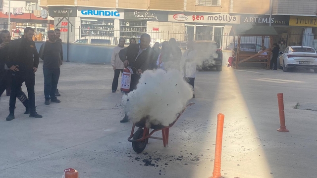 Türkeli'de Toplum Sağlığı Merkezi'nde yangın tatbikatı yapıldı