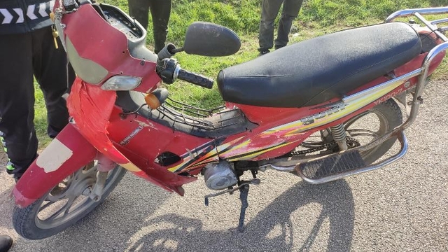 Edirne'de plakasız motosiklet denetime takıldı: 47 bin lira ceza