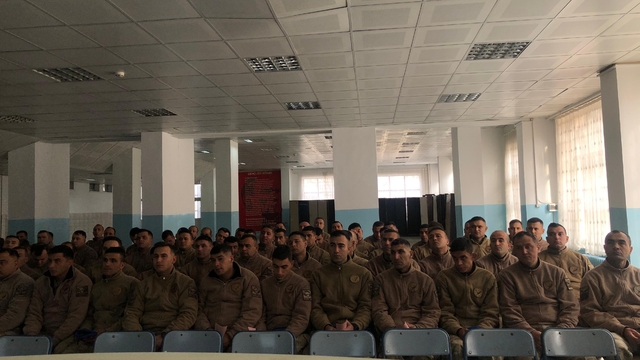 İl Jandarma Komutanlığı personeline organ bağışı eğitimi