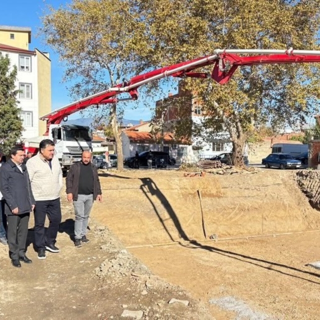 Havran'da Kur'an kursu ve müftülük hizmet binası çalışmaları incelendi